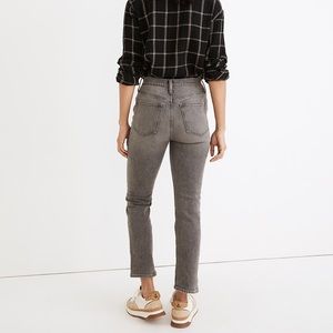 Madewell Charcoal Boot Cut Jeans